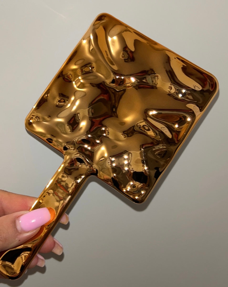 MIRROIR CARRÉ GOLD