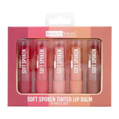 COFFRET DE 5 BAUMES A LEVRES TEINTE