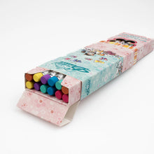 Load image into Gallery viewer, BOITE DE 12 CRAYONS A PAPIERS AVEC GOMME DIDDL - COLLECTION 2
