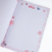 Charger l'image dans la galerie, CARNET A4 RIGIDE MOTIF FLEURS DIDDL - COLLECTION 2
