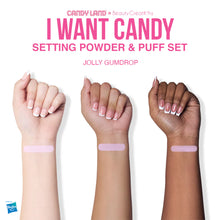 Charger l'image dans la galerie, BEAUTY CREATIONS X CANDY LAND - COFFRET DE POUDRE DE SET ET DE HOUPETTE
