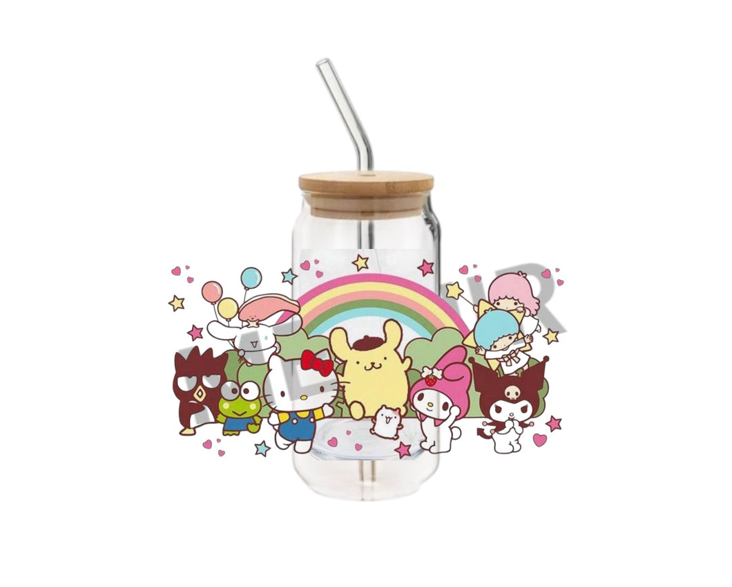 VERRE KITTY ET SES AMIES 1