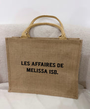 Charger l'image dans la galerie, SAC EN JUTE PERSONNALISABLE

